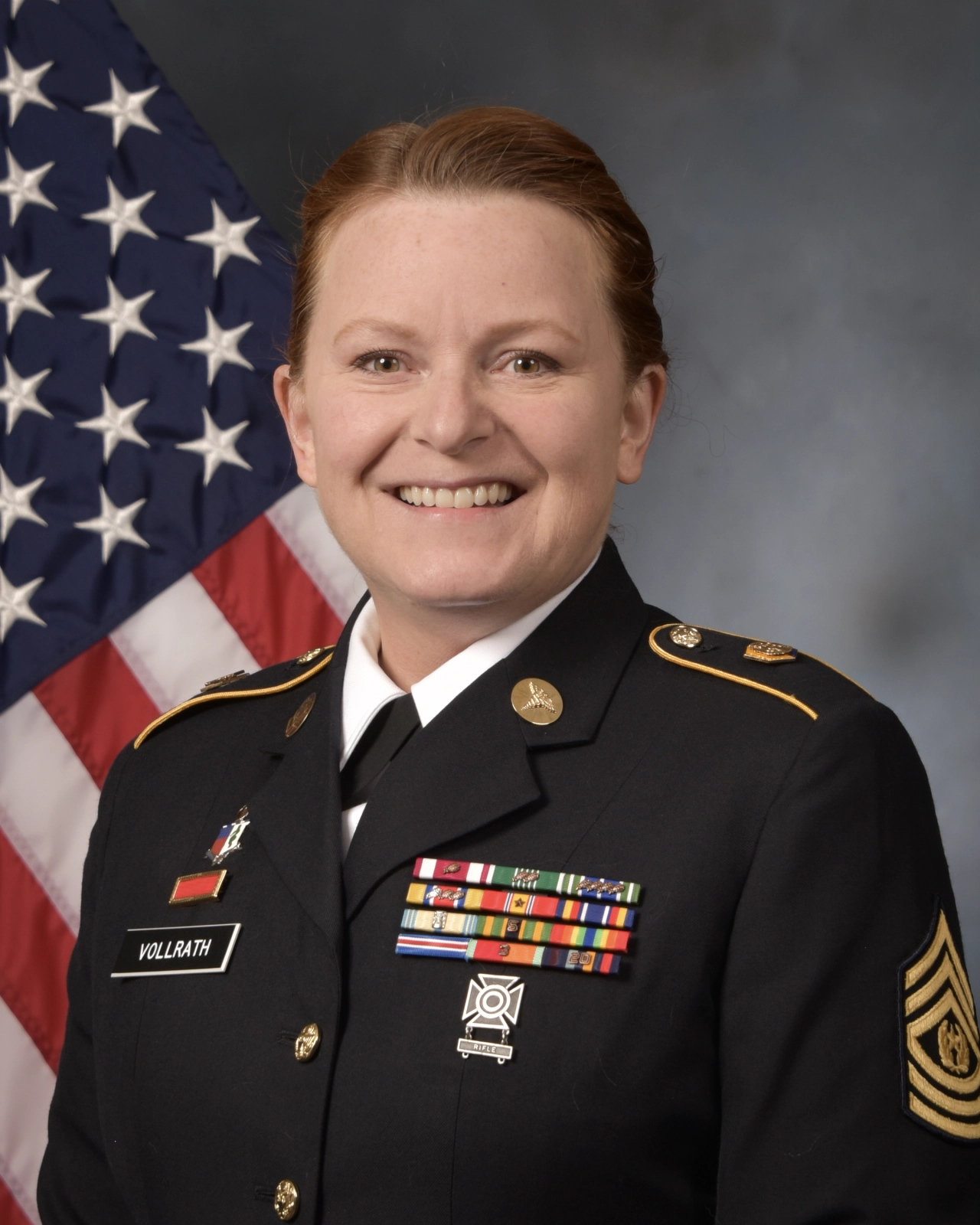 CSM Terri A. Vollrath Brigade Command Sergeant Major – 157 MEB